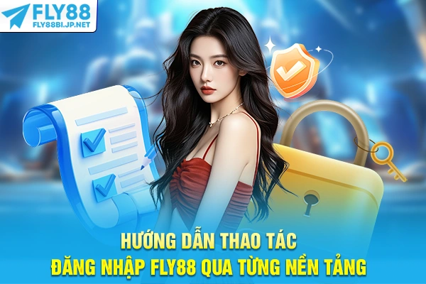 Hướng dẫn thao tác đăng nhập FLY88 qua từng nền tảng